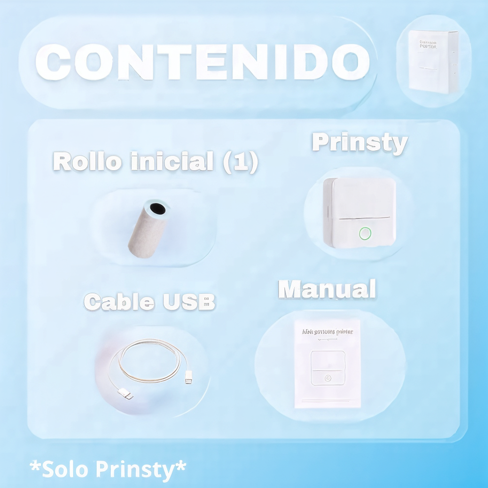 Impresora Portátil Térmica - Prinsty