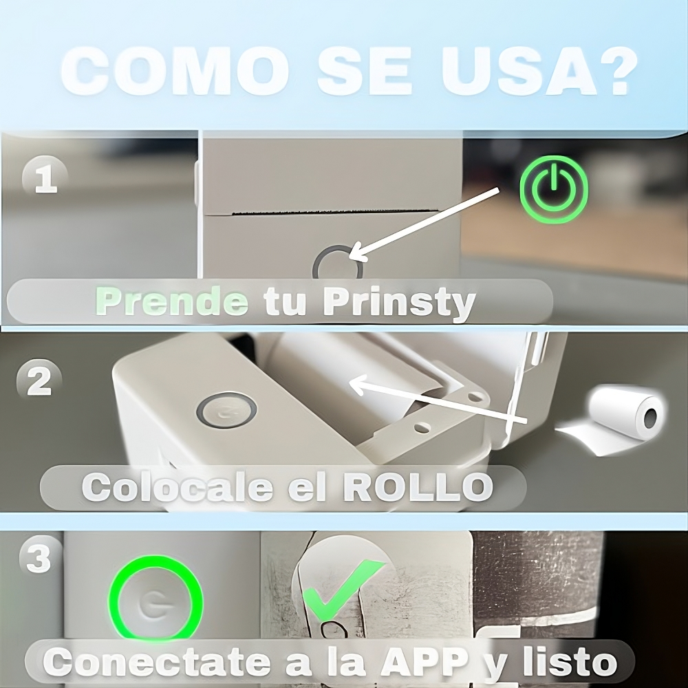 Impresora Portátil Térmica - Prinsty